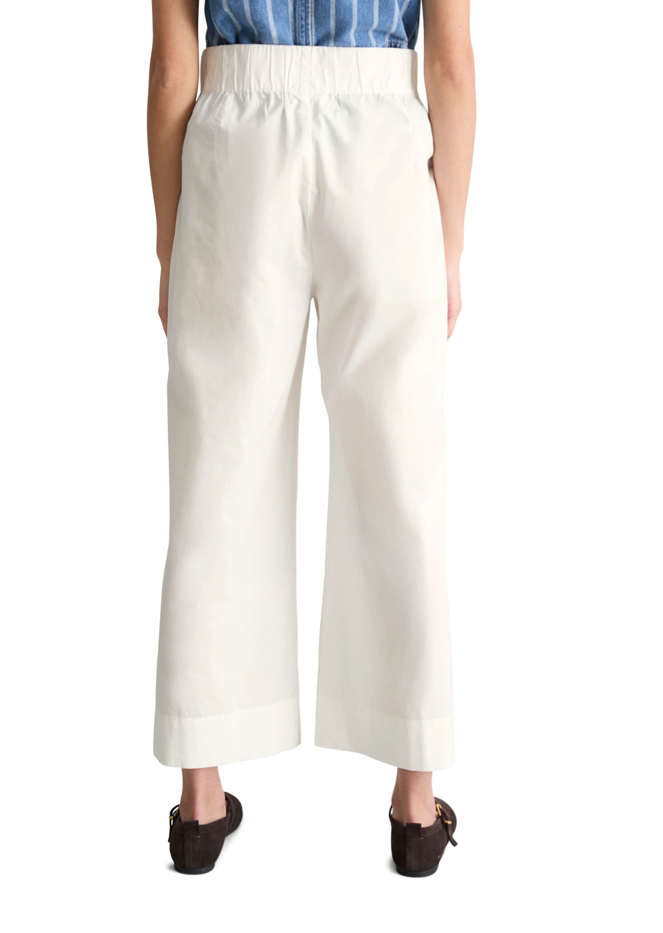 Marc O'Polo DENIM Loosefit Hose in Weiß