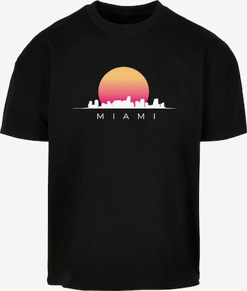 Merchcode Shirt 'Miami' in Black: front