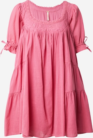 Free PeopleHaljina 'SANDY SHORES' - roza boja: prednji dio