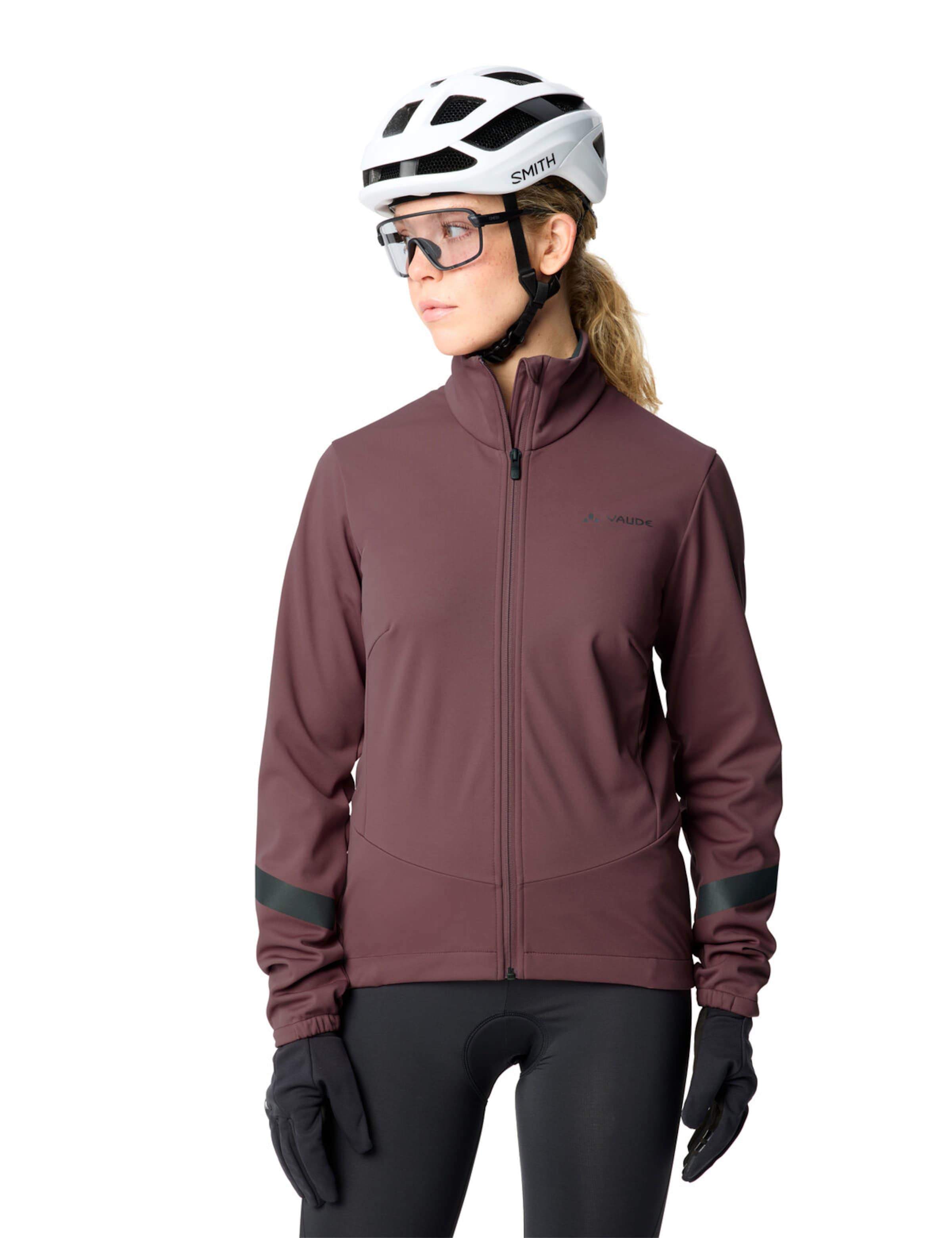 VAUDE Sports jacket in Red
