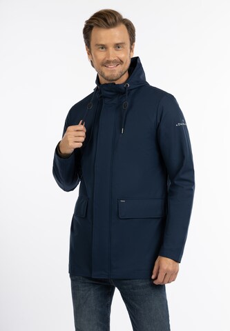 DreiMaster Klassik Weatherproof jacket in Blue: front