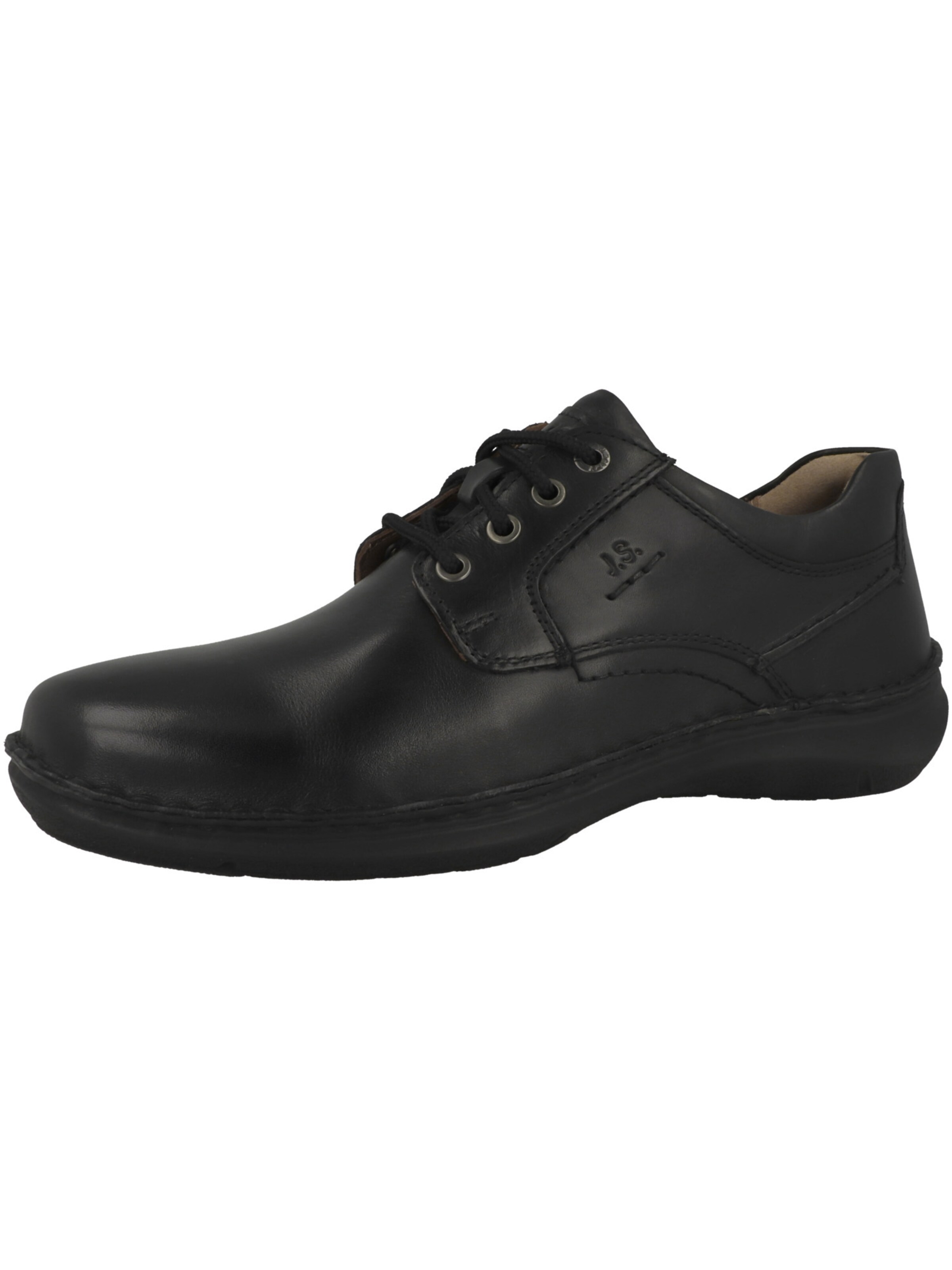 JOSEF SEIBEL Veterschoen 'New Anvers 06' in Zwart: voorkant