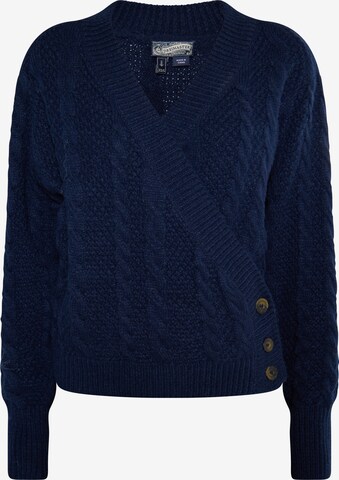 DreiMaster Vintage Trui 'Imane' in Blauw: voorkant