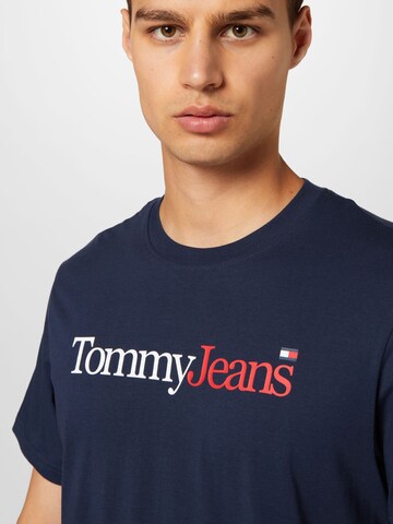 T-Shirt Tommy Jeans en bleu