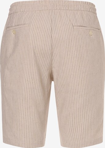 Regular Pantalon 'Cox' Finshley & Harding London en beige