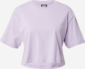 T-shirt Urban Classics en violet : devant