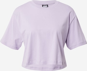 T-shirt Urban Classics en violet : devant