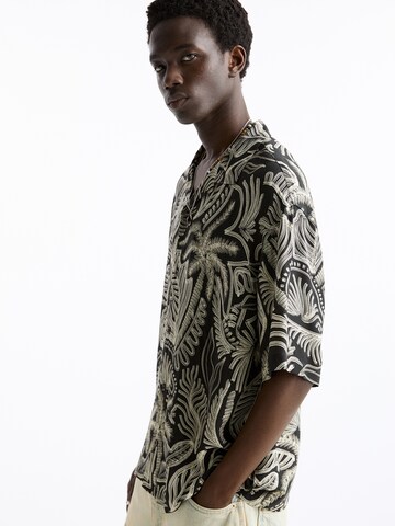 Pull&Bear Comfort fit Ing - fekete