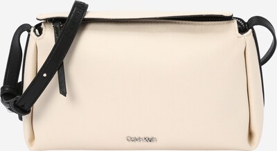 Calvin Klein Чанта с презрамки 'GRACIE' в сиво-бежово / черно, Преглед на продукта