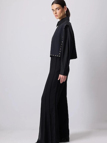 Chemisier 'Short Blouse With Studs' Touché Privé en noir