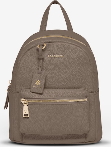 Lazarotti Backpack 'Bologna' in Grey: front