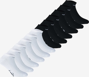 Diadora Socks in Black: front