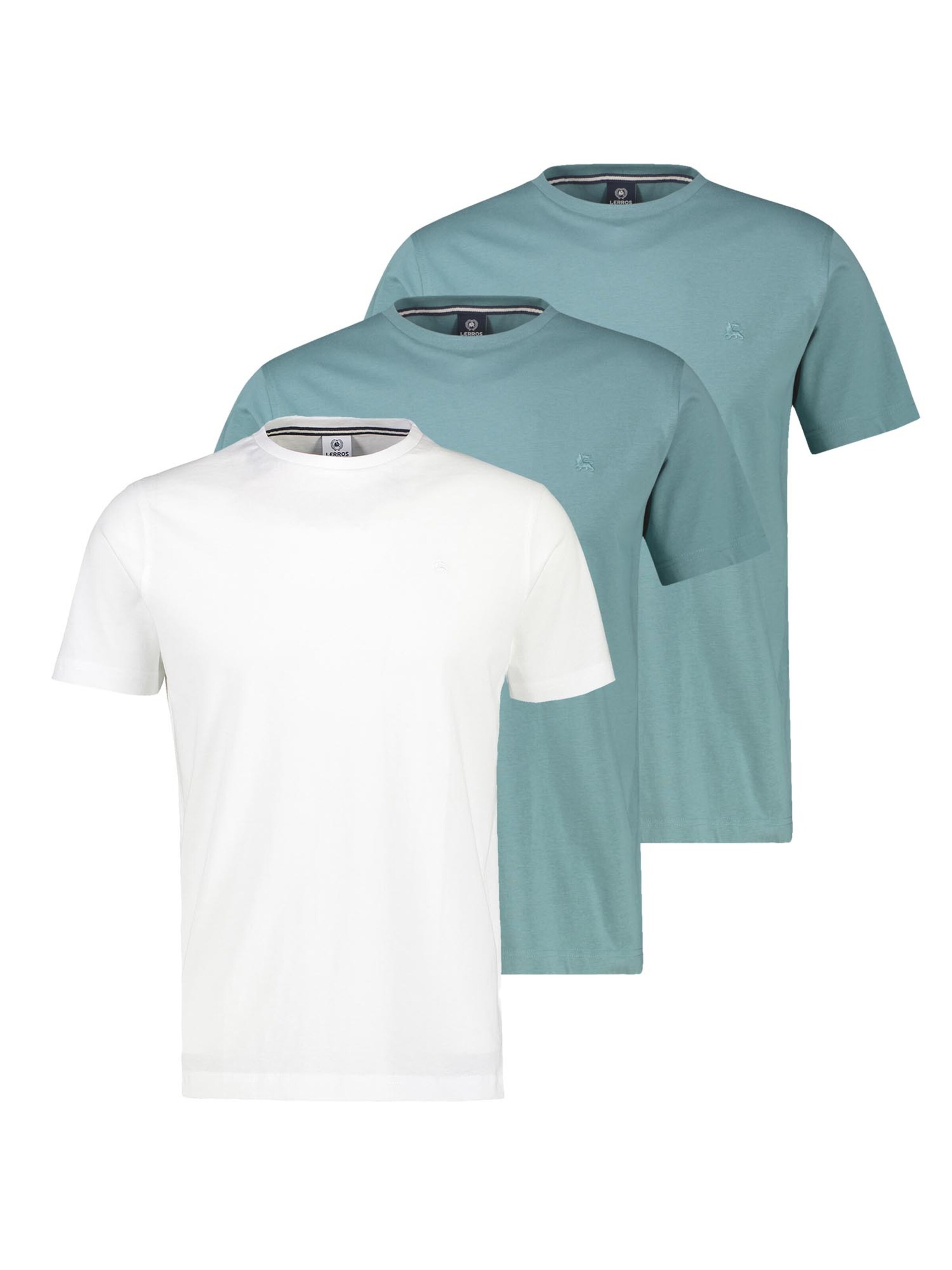 LERROS Shirt 'Basic'‌‌ in Blau: Vorderseite