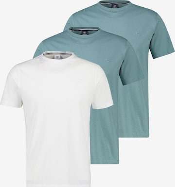 LERROS Shirt 'Basic' in Blau: Vorderseite