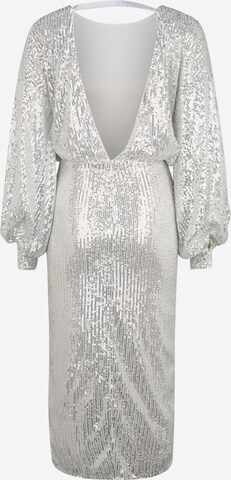 Missguided Tall Dress in Silver