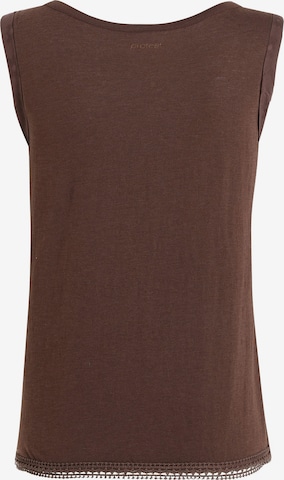 PROTEST Top 'PRTJONNY' in Braun: Vorderseite