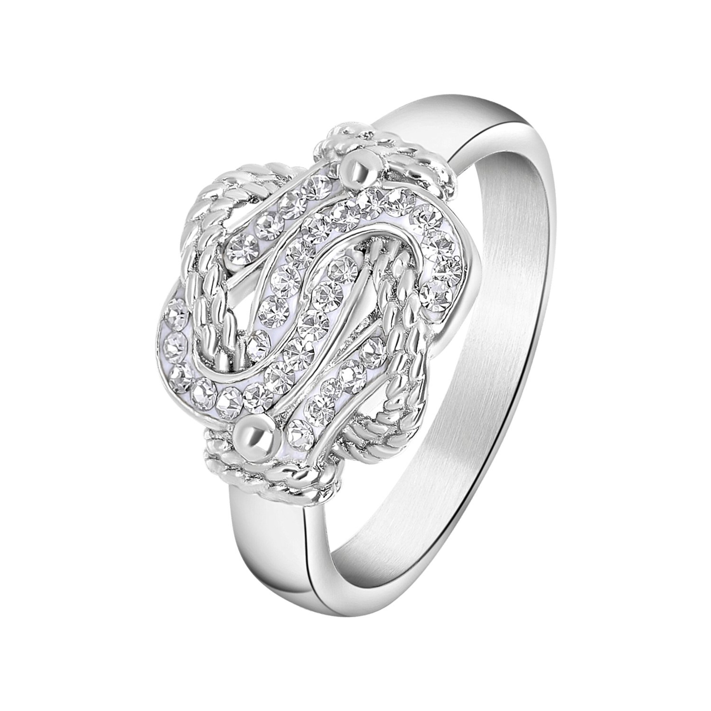 Lucardi Ring in Zilver