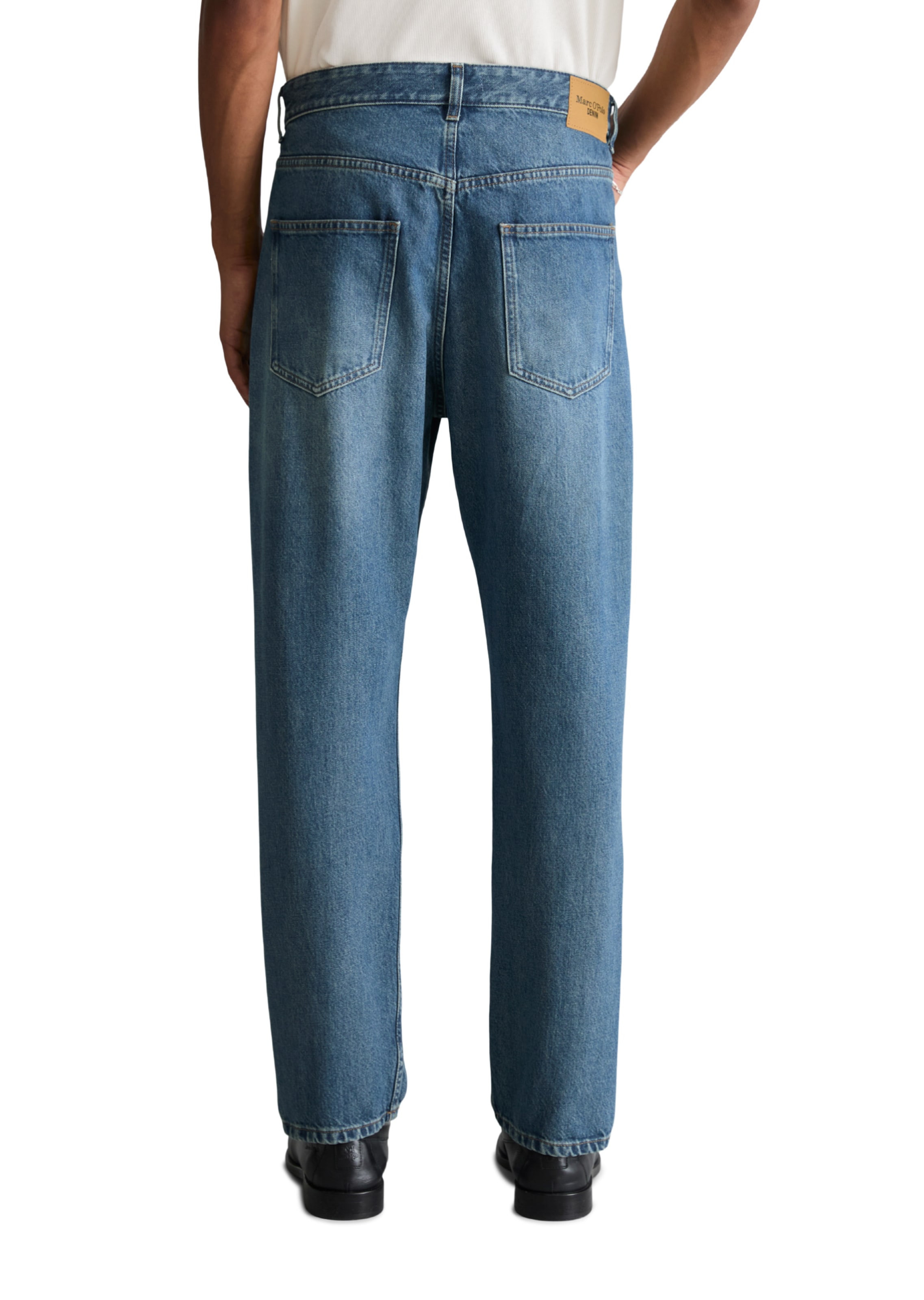Effilé Jean Marc O'Polo DENIM en bleu