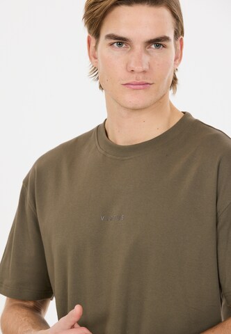 Virtus T-Shirt 'Roake V2' in Braun