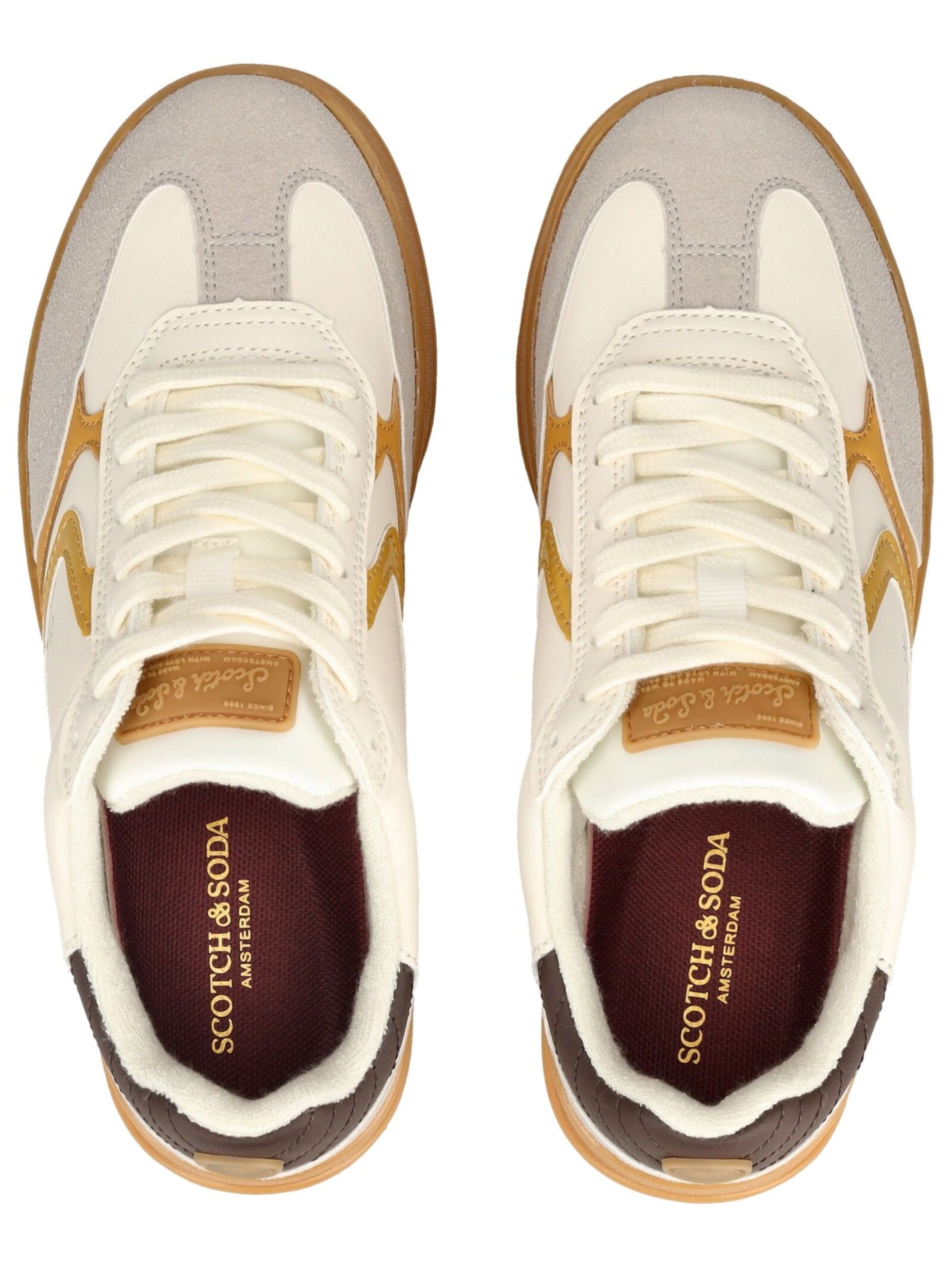 Baskets basses SCOTCH & SODA en beige