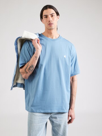Carhartt WIP - Camisa 'Madison' em azul: frente
