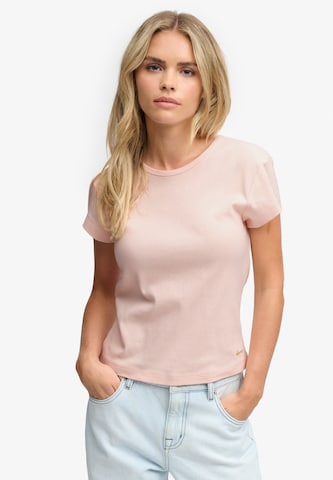 Superdry & Co Shirt 'Athletic Essential' in Pink: front
