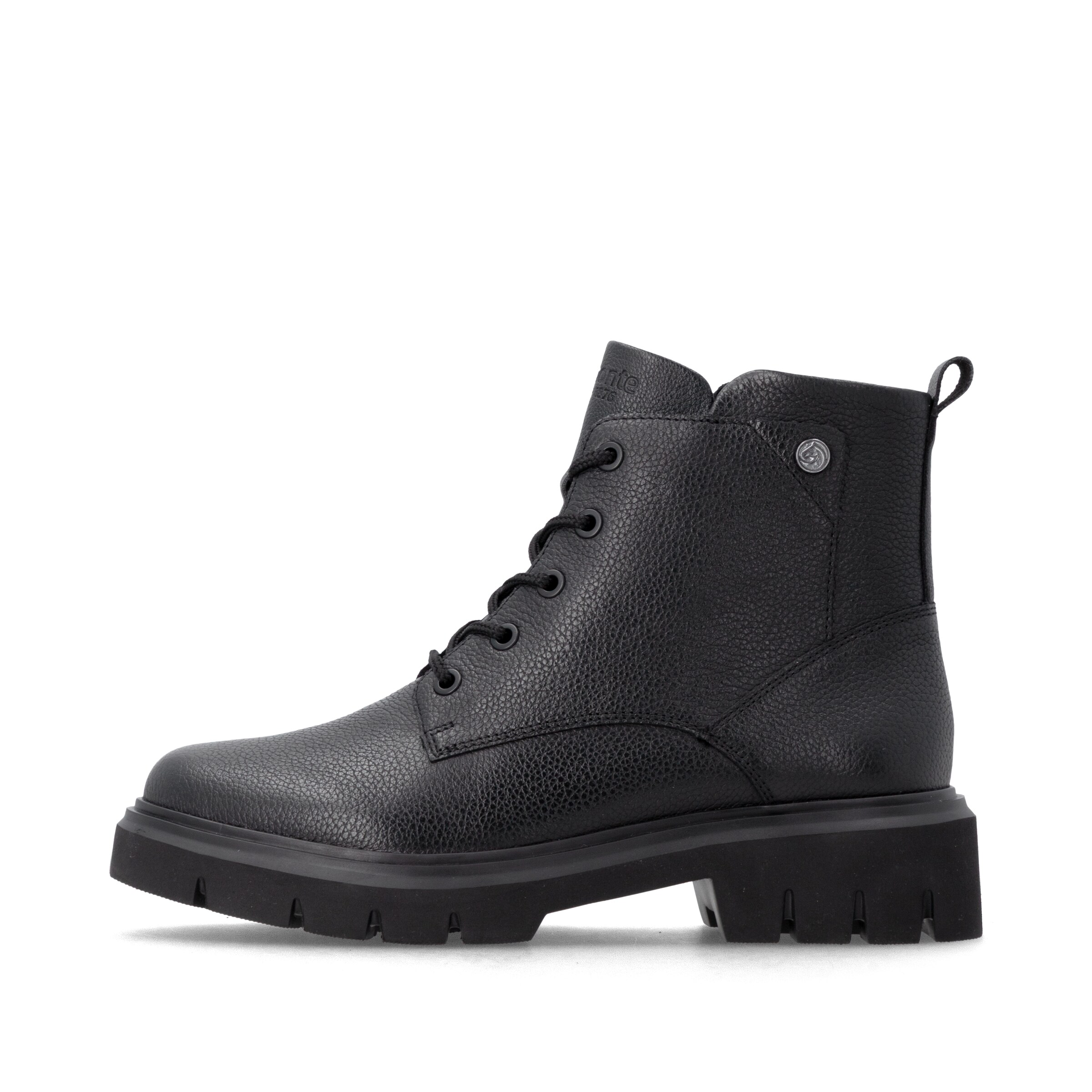 Bottines à lacets REMONTE en noir
