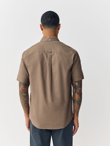 Next Regular Fit Hemd in Beige