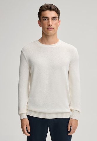 JOOP! Jeans Sweater 'Belao' in White: front