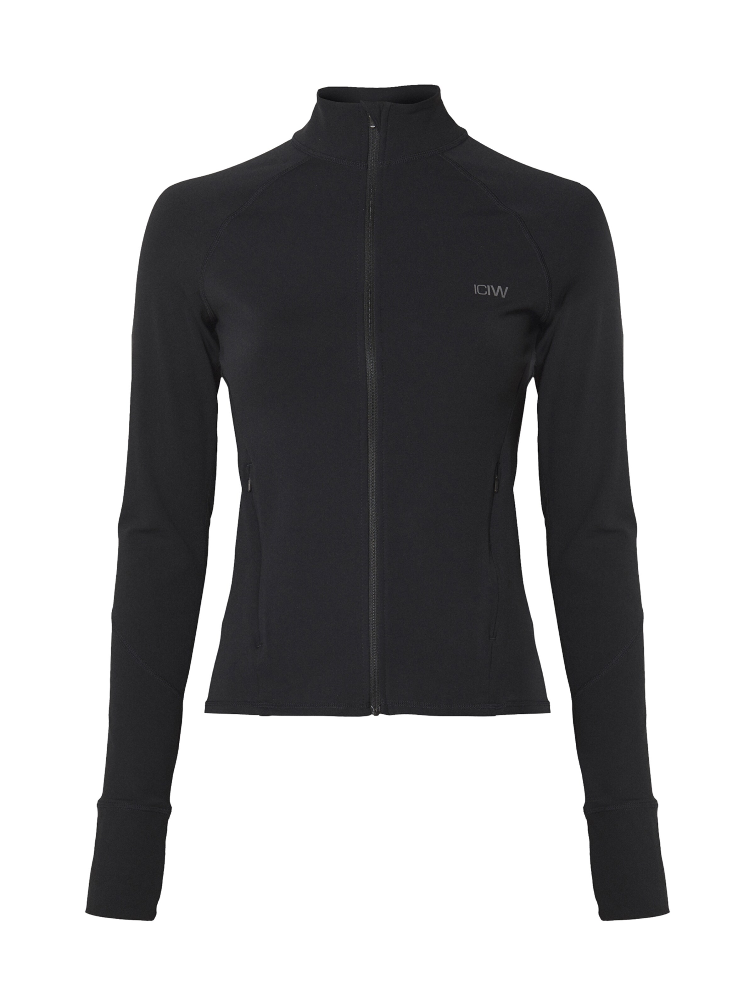 ICANIWILL Funktionsbluse i sort: forside