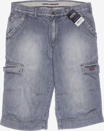 TOM TAILOR Shorts in 32 in Blue: front