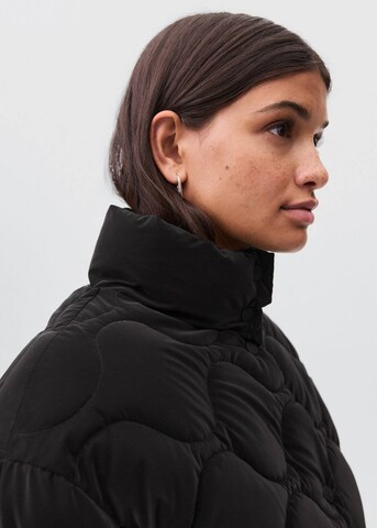 MANGO TEEN Winter Jacket 'Onion' in Black