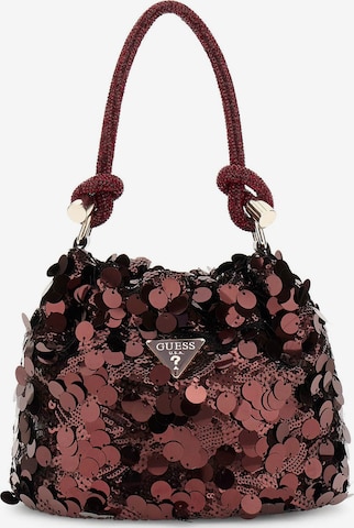 GUESS Handtasche 'Holiday Shine' in Rot: Vorderseite