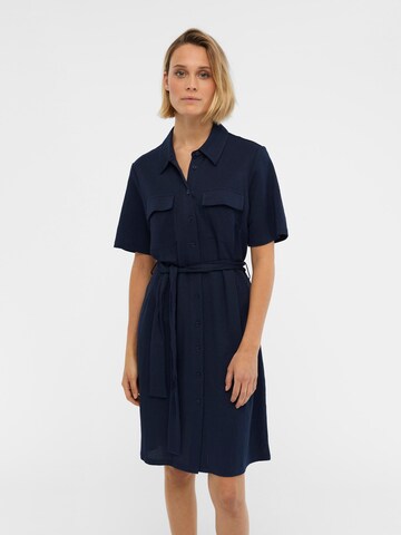 OBJECT Shirt dress 'Jolina' in Blue: front