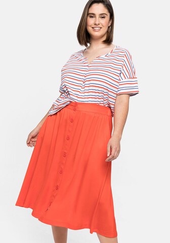 SHEEGO Skirt in Orange