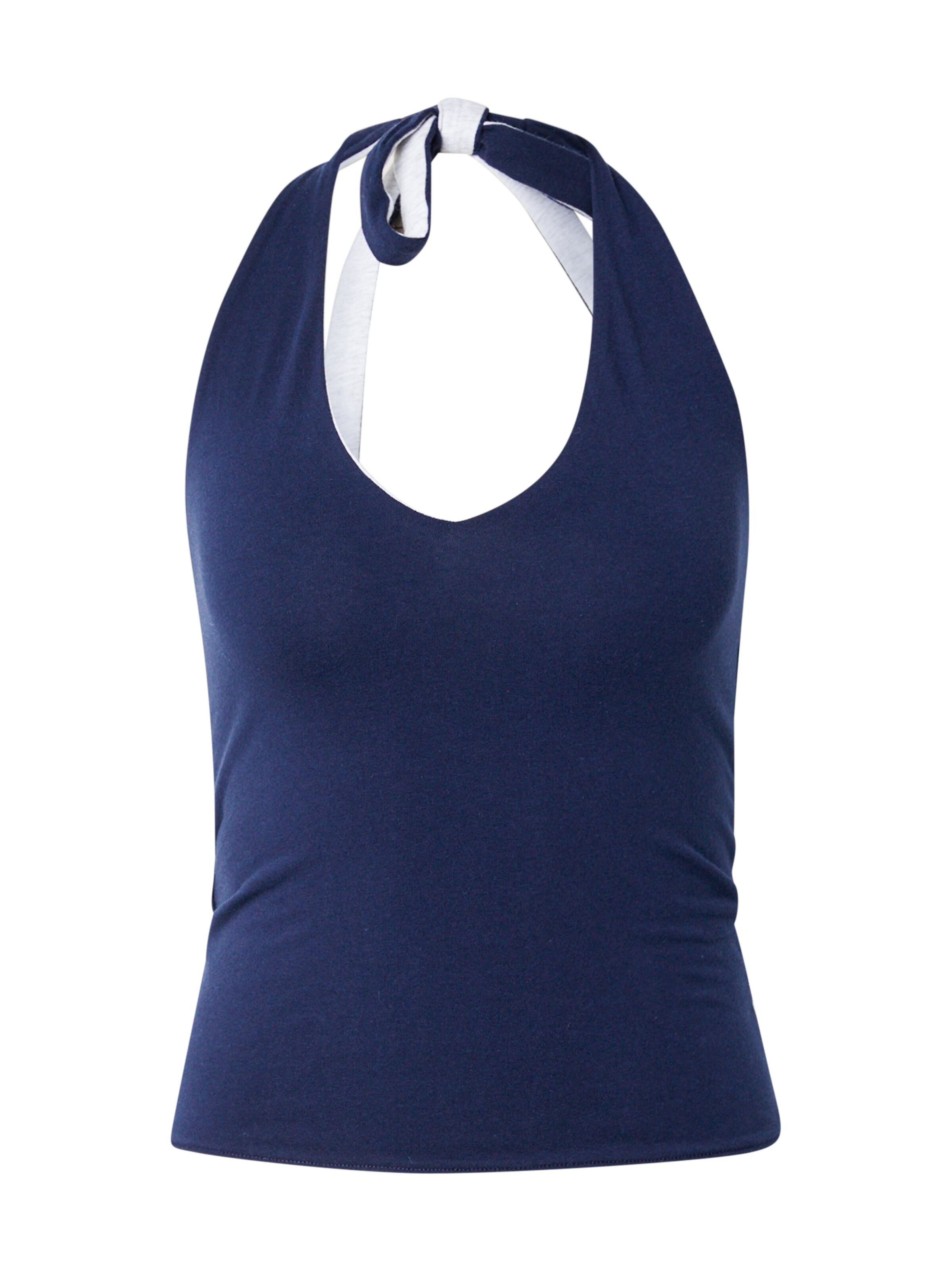 HOLLISTER Top w kolorze szary