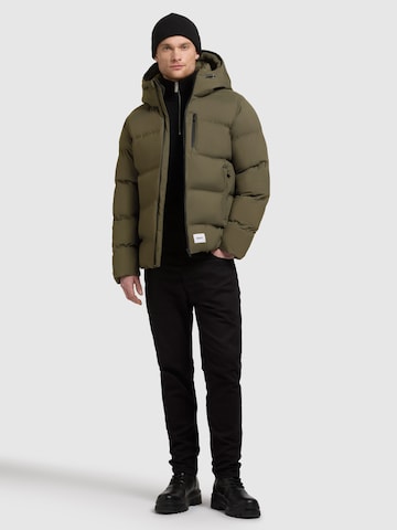 Giacca invernale 'Silas3' di khujo in verde