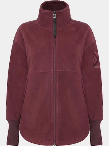 Didriksons Athletic fleece jacket 'RONJA' in Red: front