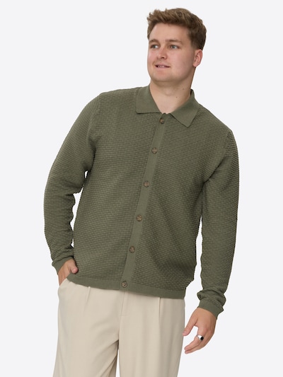 Dxnmxrk Pullover 'DXFabiano' in oliv, Produktansicht