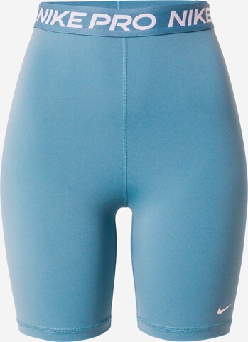 NIKE Workout Pants 'Pro 365' in Blue: front