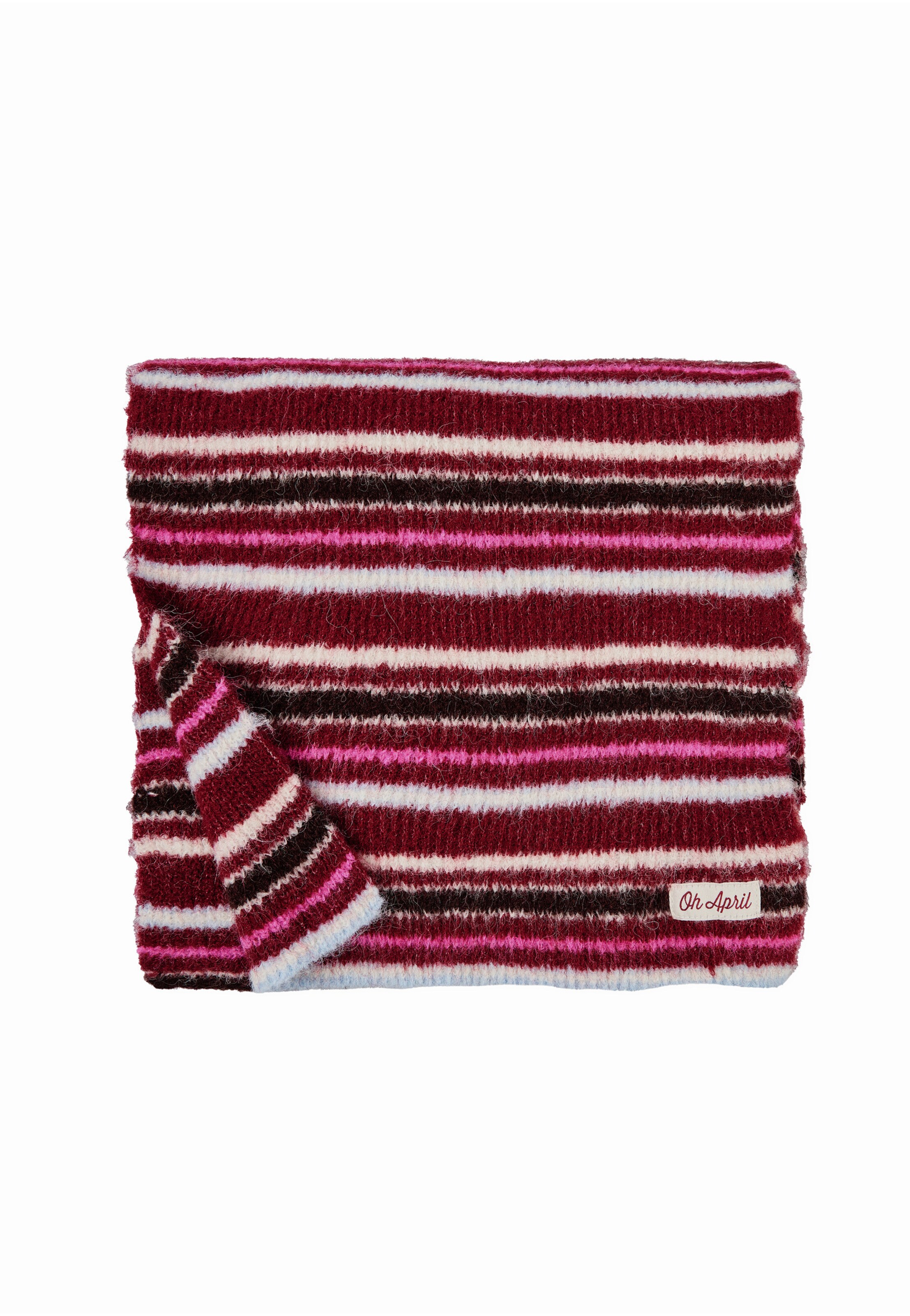 Écharpe 'Beau' OH APRIL en mélange de couleurs : devant