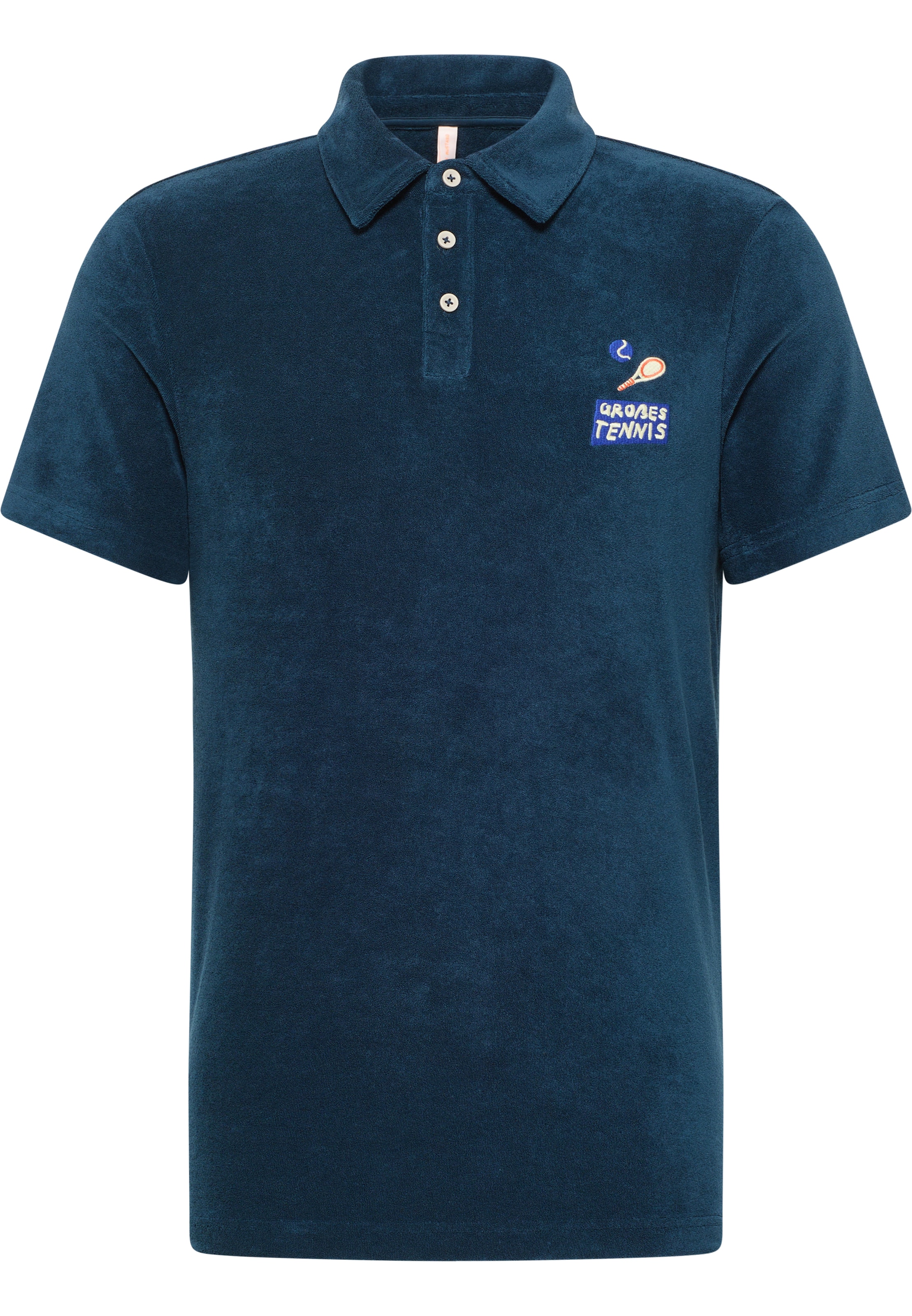 MUSTANG Shirt in Blue: front