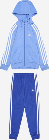 ADIDAS SPORTSWEAR Trainingsanzug 'Essentials' in Blau: predná strana