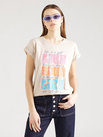 T-shirt 'BOUNTY' Key Largo en beige : devant