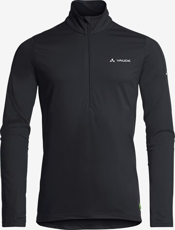 VAUDE Athletic Sweater ' M Livigno II ' in Black: front