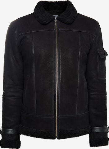 DreiMaster Vintage Between-season jacket in Black: front