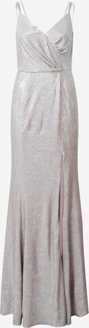 SWING Evening Dress in Silver: front