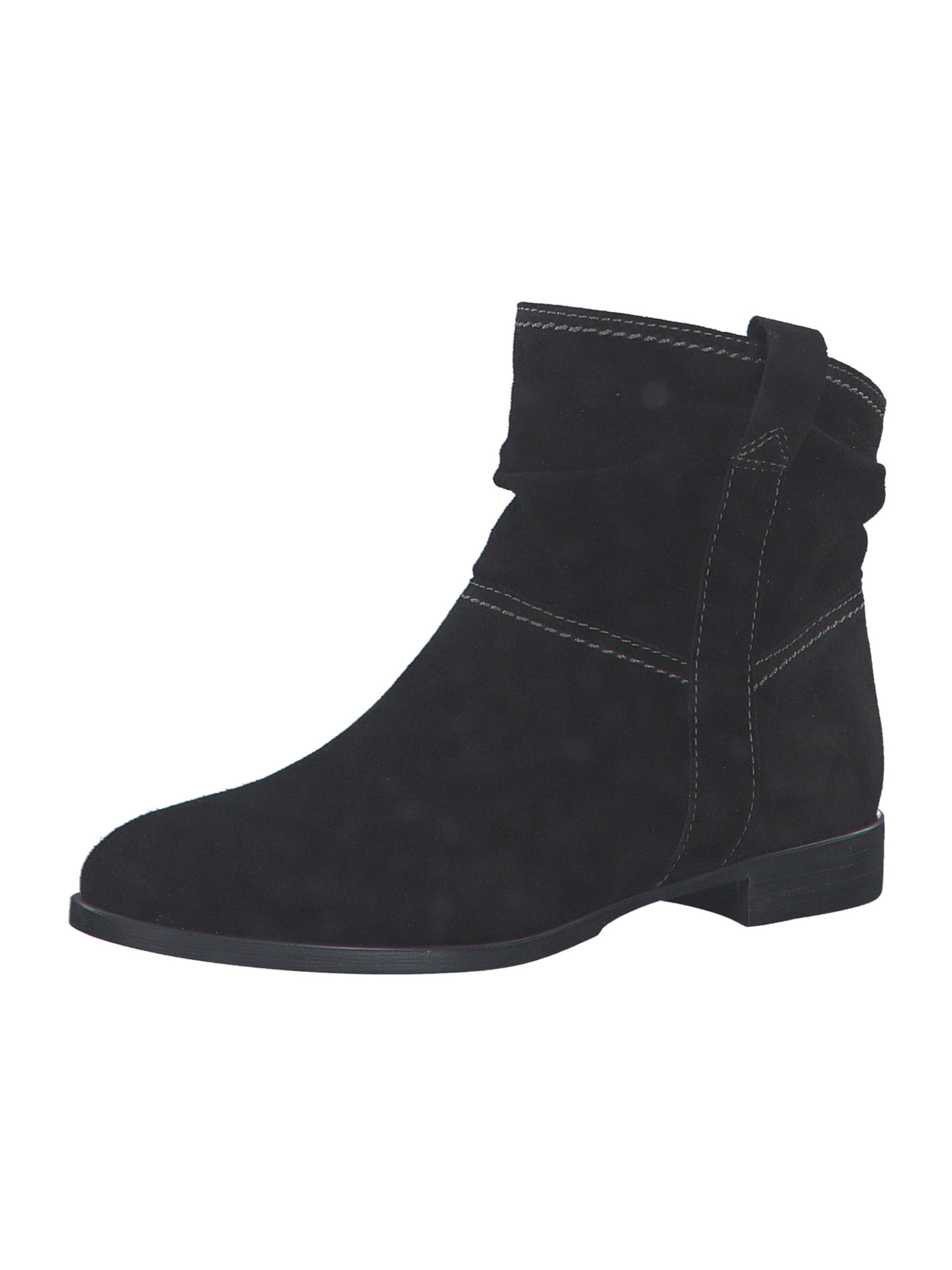 Bottines Tamaris en noir : devant