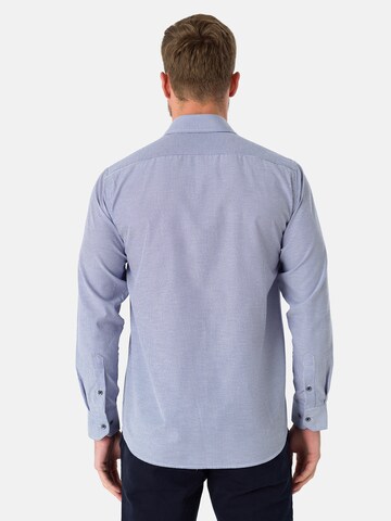 Coupe regular Chemise Jacey Quinn en bleu
