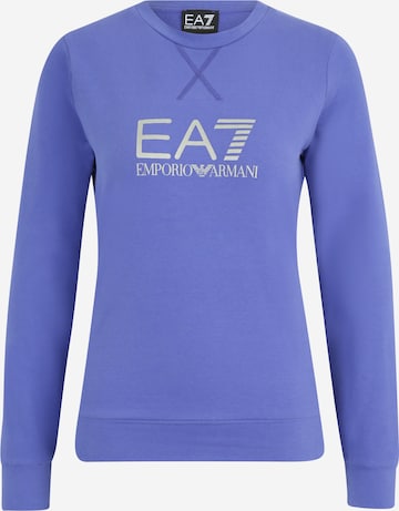 EA7 Emporio Armani Sweatshirt i lila: framsida